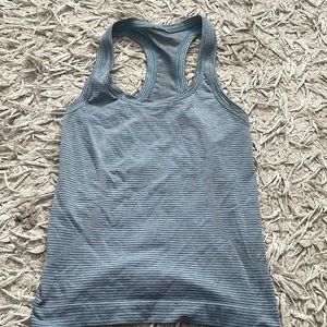 lulu striped swiftly tech tank top race length